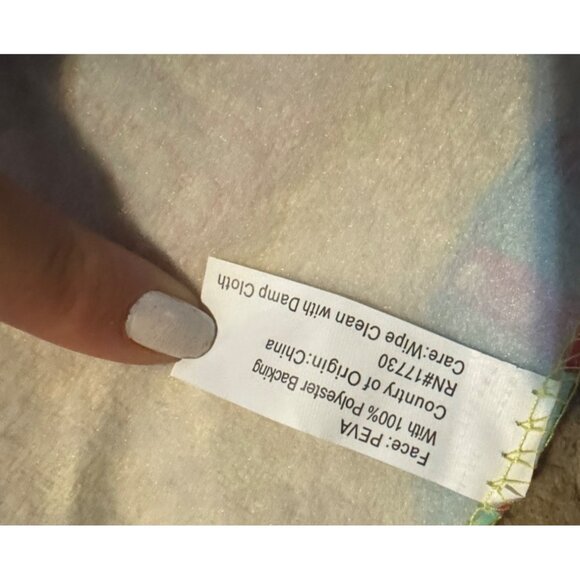 Easter Egg Pattern Quilted Tree Skirt round - Picture 6 of 6